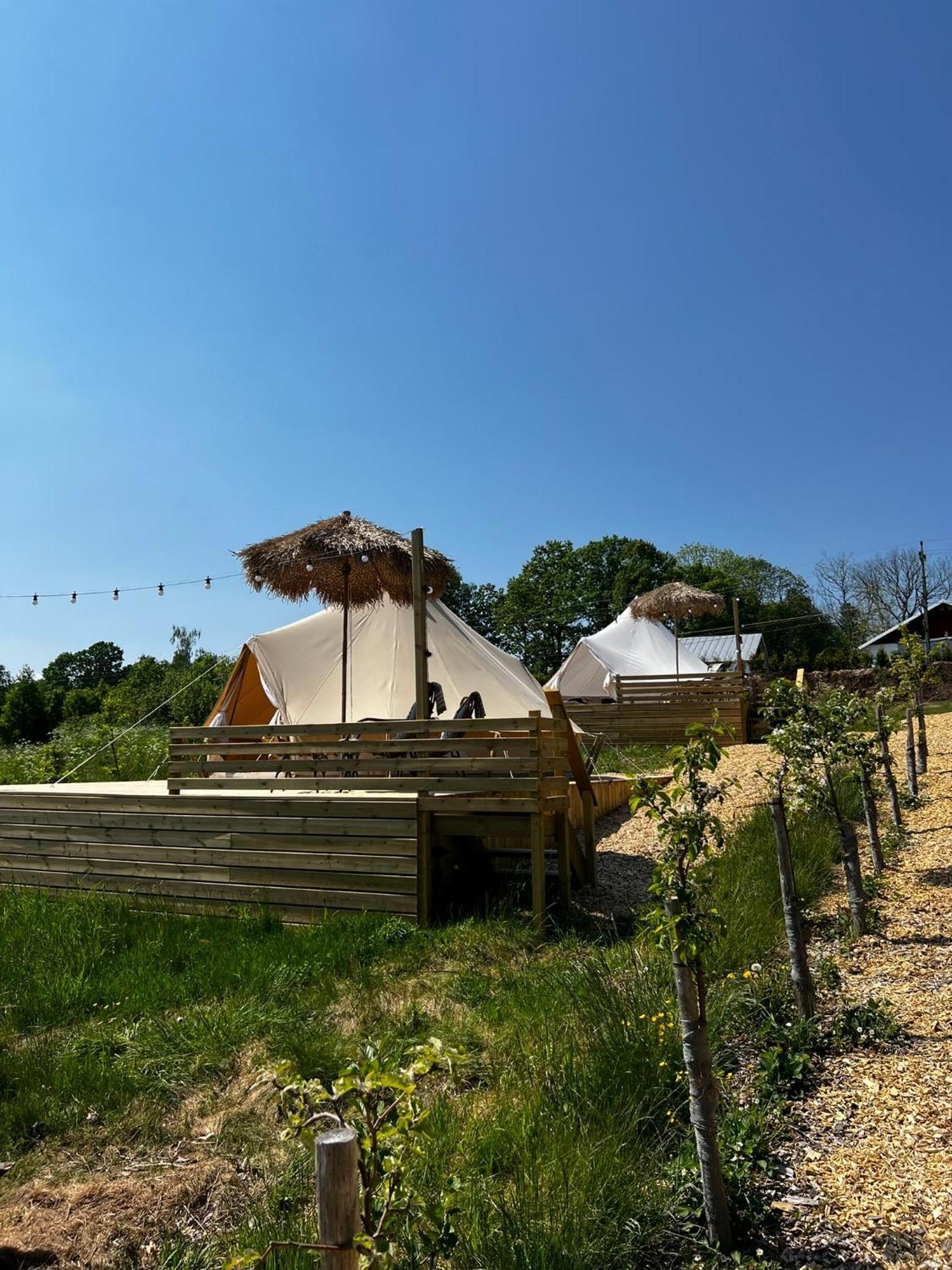 Отель Vaettervy Glamping Хабо Экстерьер фото