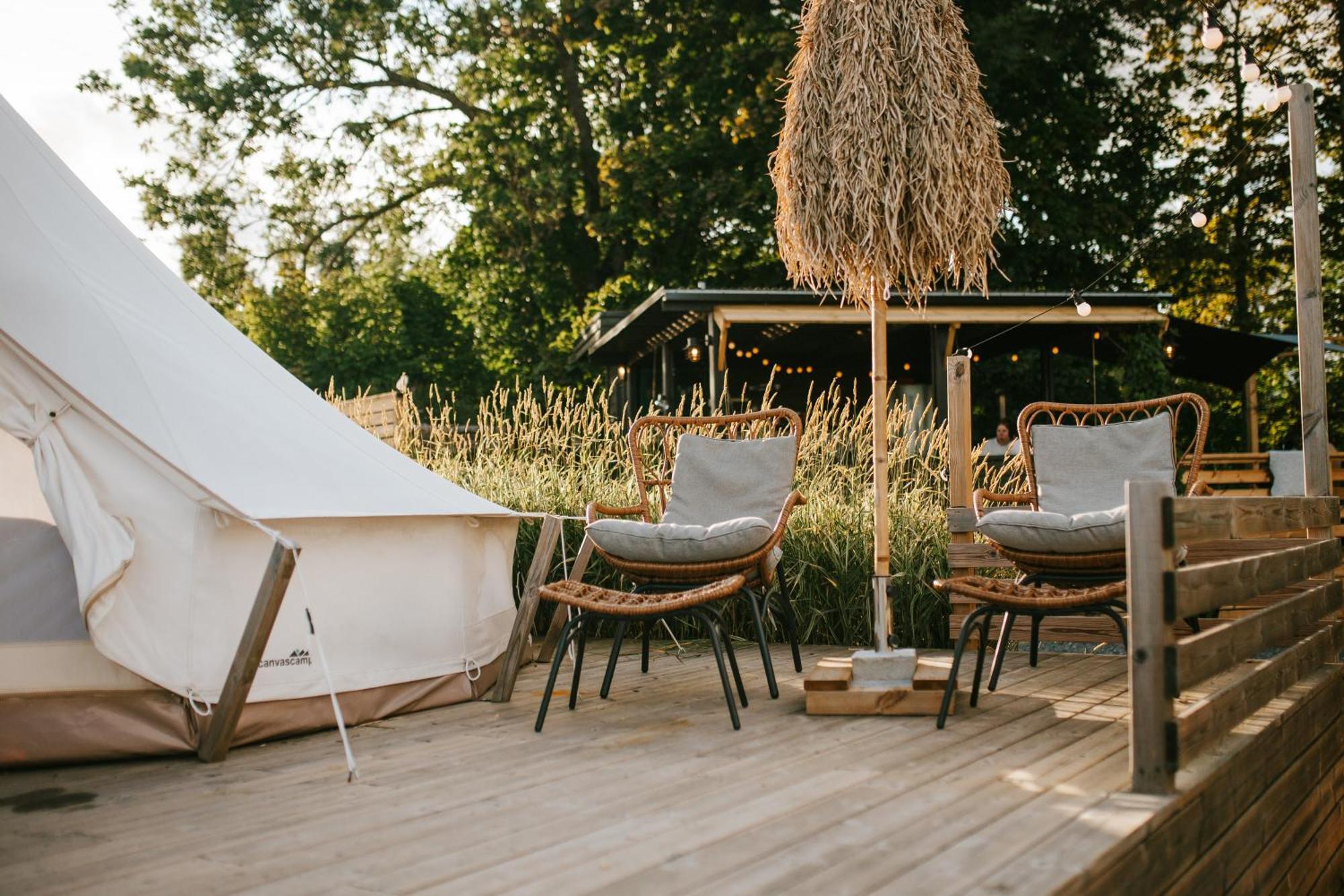 Отель Vaettervy Glamping Хабо Экстерьер фото